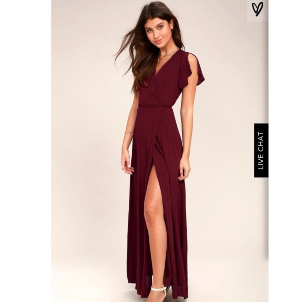 Lulus wrap dress